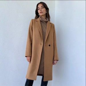 Aritzia Babaton Stedman Coat in Tan